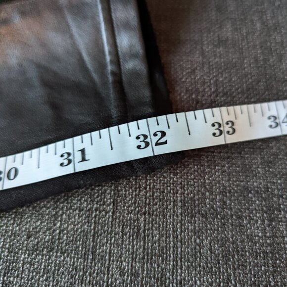 Wilfred Free Faux Leather Front Panel Pull On Leggings - Picture 8 of 8